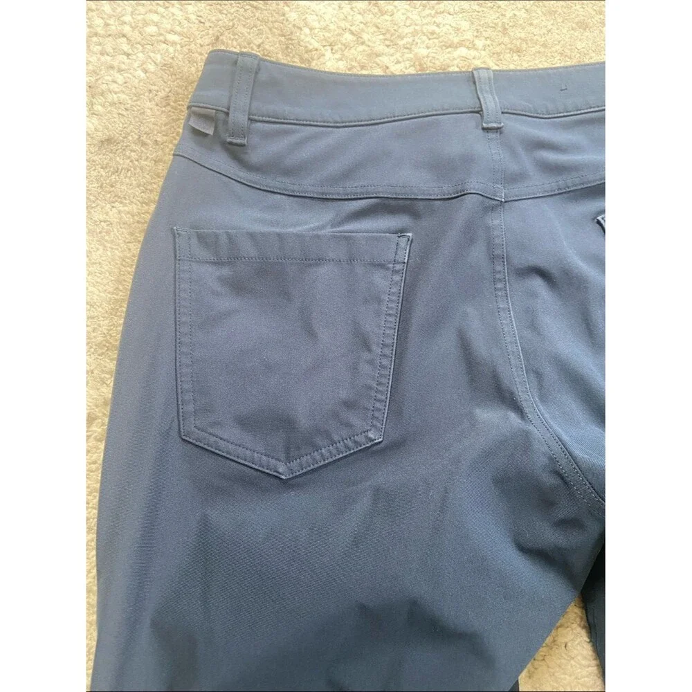 Men's Lululemon ABC 5 pocket Pants Navy Warpstreme